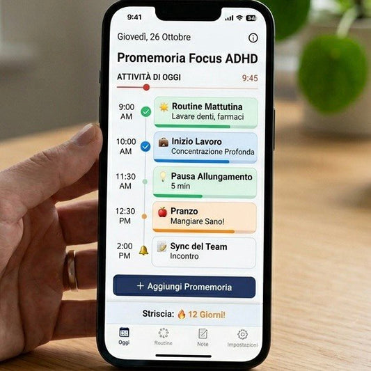 Promemoria Focus ADHD